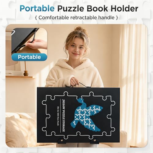 32 Pockets 28.9" *21.1" Puzzle Storage Book for 1000 Piece - Image 6