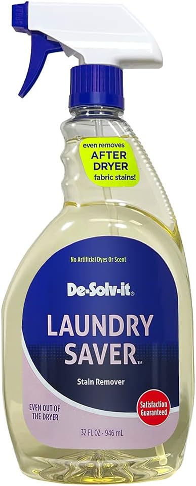 Orange-Sol De-Solv-It Laundry Saver, Odor & Stain Remover for Laundry, Safe on Hair & Skin, 32-Ounce