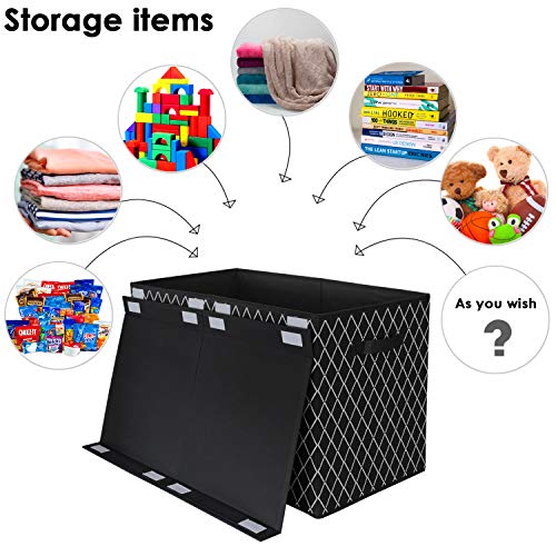 Toy Chest Box Storage Bins for Boys Girls, Kids | Home Organization - Image 5