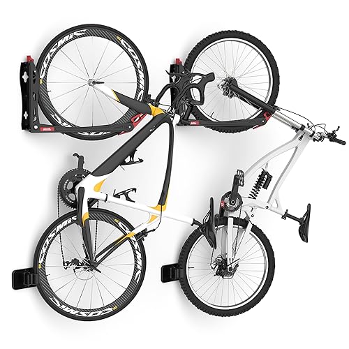 TORACK BIKEPAL No Lifting Swivel Bike Racks, Wall Mounted Bike - Image 2