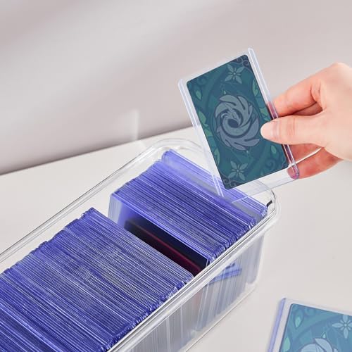 Trading Card Storage Box for Toploaders with Dividers, 2 Pack - Image 3
