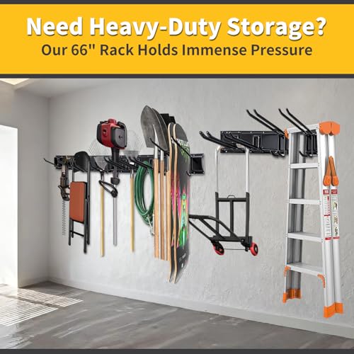 66'' Heavy-Duty Garage Tool Organizer Wall Mount – 720lbs - Image 8