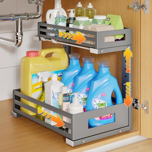 Under Sink Organizer and Storage With Upgrade Profes | Under Sink Stor - Image 2