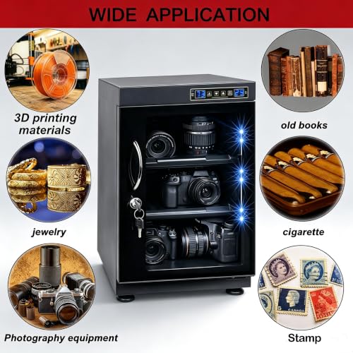 40L Dehumidifying Dry Cabinet Box, Touch Screen 3 Layers - Image 7