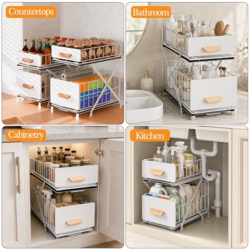 Pull Out Under Sink Organizer with Sliding Shelves - Image 5