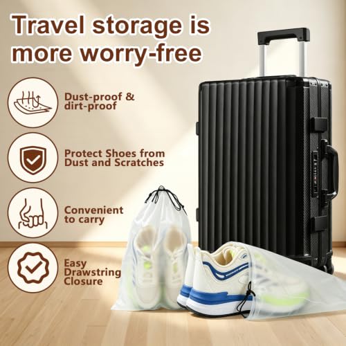 100pcs, clear drawstring bags - Image 6