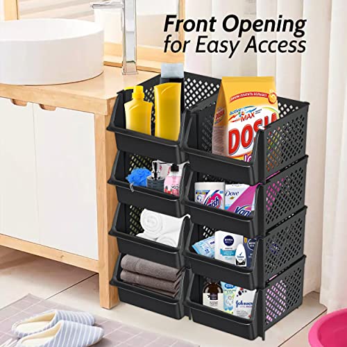 Skywin Stackable Storage Bins Open Front for Pantry Storage, 4 - Image 5
