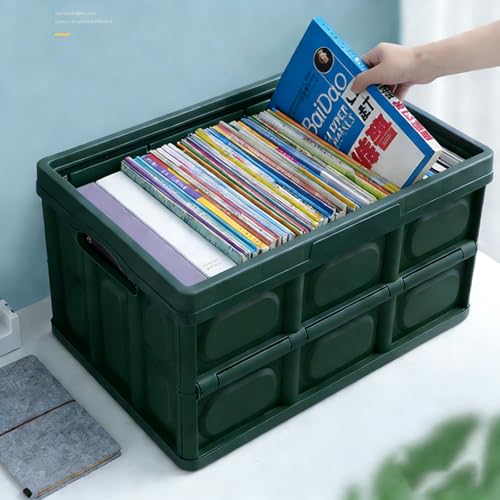 Collapsible SUV Trunk Organizer, Green - Image 3