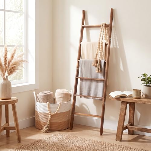 Novabright 3 Pcs Farmhouse Living Room Decoration Set | Garage Storage - Image 3