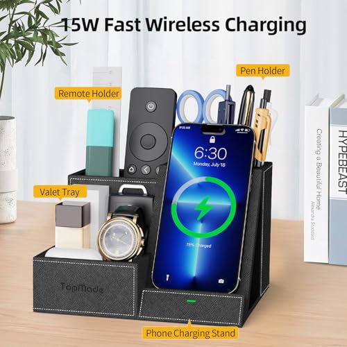 Wireless Charger with Desk Organizer, Multifunctiona | All Products - Image 3