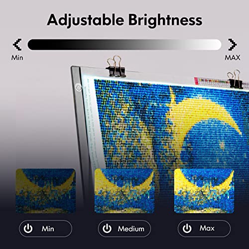 LitEnergy 9”x12” LED Light Pad Kits, USB Powered Light Board - Image 5