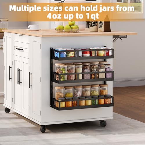 X-cosrack Wall Mount Spice Rack Organizer 5 Tier - Image 3