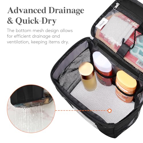 Lifewit Mesh Shower Caddy, Hanging Bathroom Organizer with PVC - Image 6