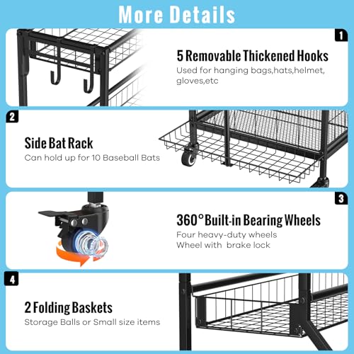 Sports Equipment Garage Organizer - Heavy Duty Garage - Image 4