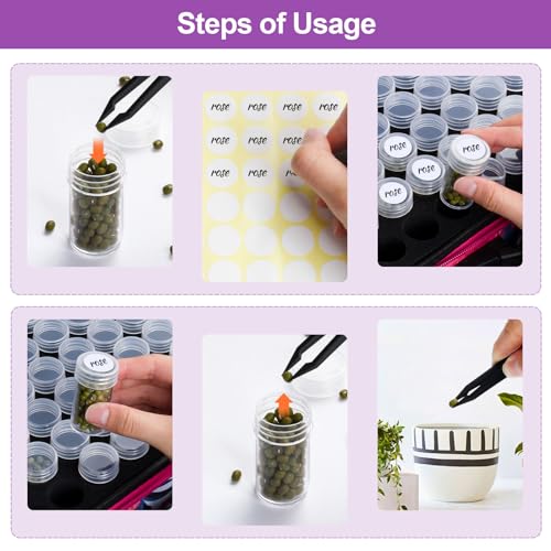 Seed Storage Organizer 140 Slots Seed Organizer Storage - Image 7