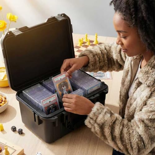 Graded Card Storage Box - Waterproof PSA Slab Case Holds - Image 3