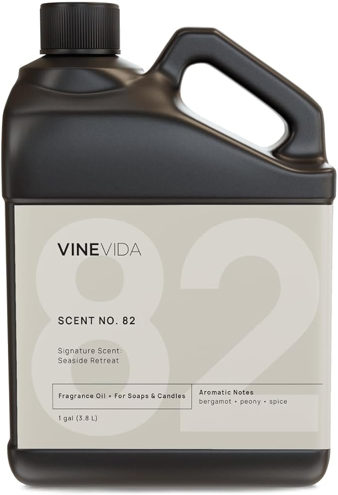 VINEVIDA [128oz] Scent No.82 Fragrance Oil for Candle Making and Soap Making - Premium Candle Scents for Soy Candles