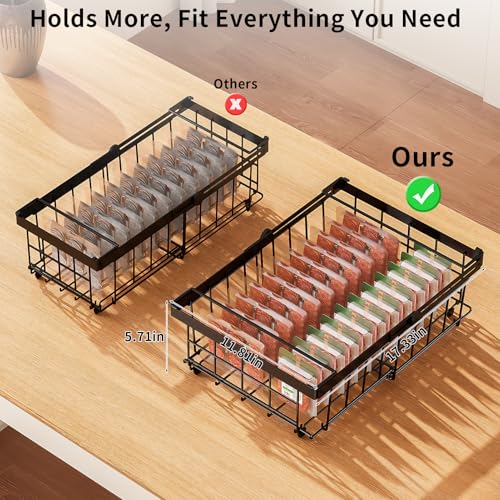 PrueBox Expandable Freezer Bins 2pes fits 3.5-20 Cu.Ft - Image 3