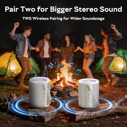 Portable Bluetooth Speaker, IPX7 Waterproof Wireless Speaker - Image 5