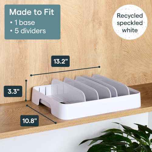 YouCopia StoraLid 24 Container Lid Organizer, Adjustable Plastic - Image 4