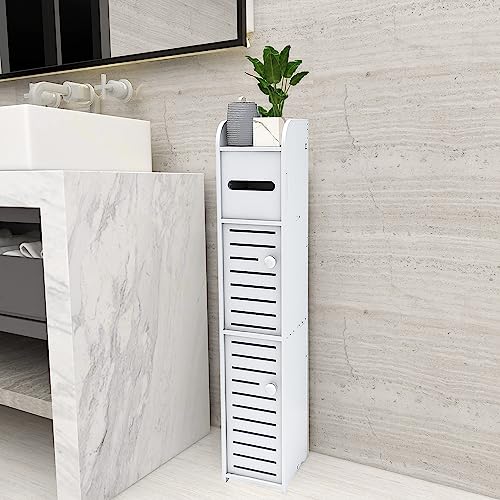 Small Bathroom Storage Cabinet, Over The Toilet Storage - Image 2