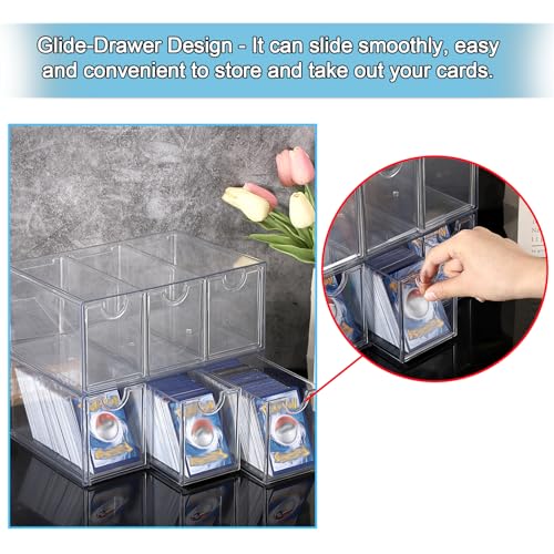 OwnMy Plastic Trading Card Storage Box with 6 Drawers - Image 6
