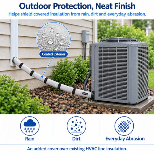 HVAC Line Set Cover, 72 x 10.2 in - Image 6