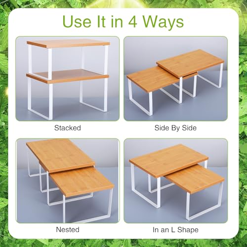 4 Pcs Kitchen Organizer Accessories Set – Stackable | All Products - Image 4