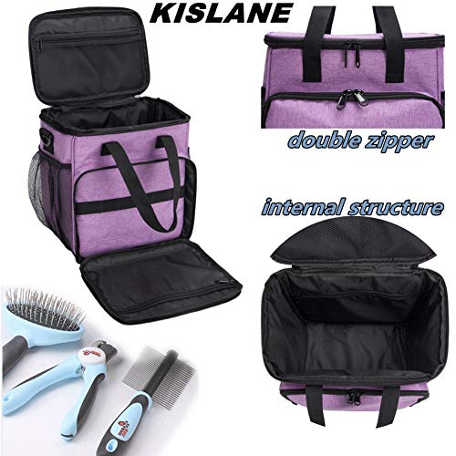 Pet Grooming Storage Bag, Organizer for Dog & Cat Supplies - Image 5