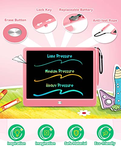 KOKODI 12 Inch LCD Writing Tablet with Anti-Lost Stylus - Image 5