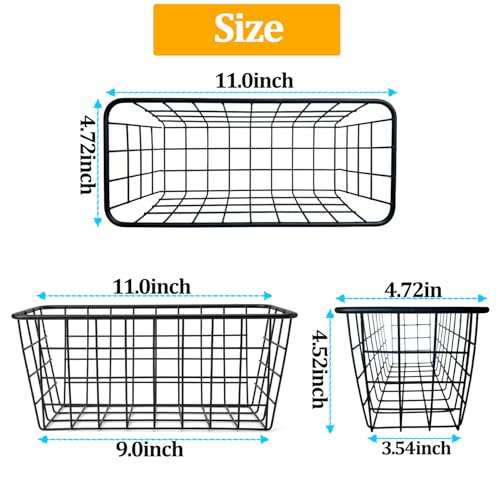 2 Set Adhesive Hanging Wall Basket Inside Cabinet Do | All Products - Image 3