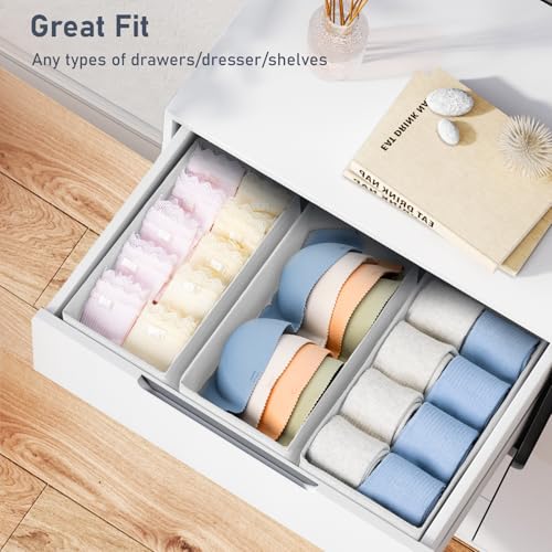DIMJ Drawer Organizer Clothes - Image 7