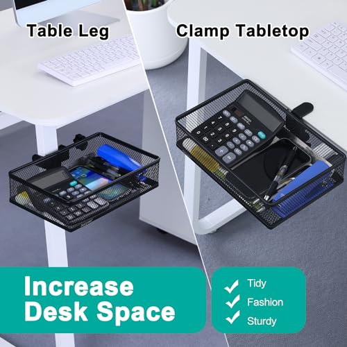 Under Desk Drawer, Clamp on Desk Organizer Under Tab | All Products - Image 3