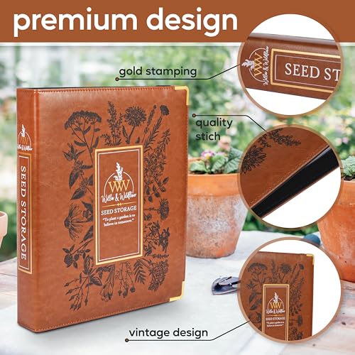 Willow and Wildflower Garden Seed Organizer Binder, Seed - Image 6