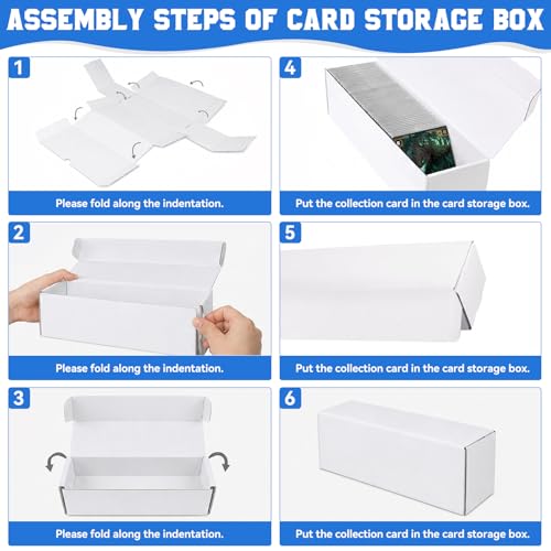 DEDC 3-Pack Trading Card Storage Box for Toploaders - Image 7