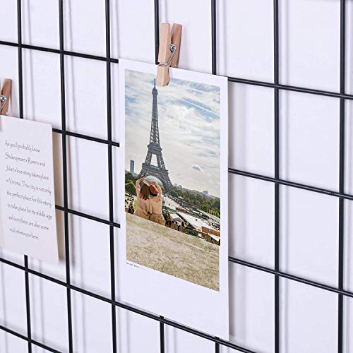 Wire Wall Grid Panel for Photo Display, DIY Iron Picture Frames - Image 4