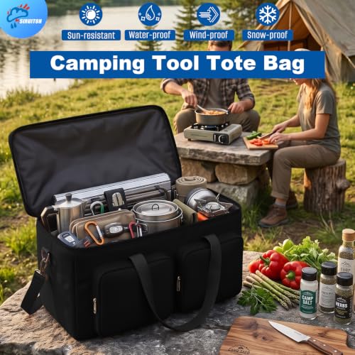 SIRUITON 31.5 In Large Camping Storage Bag,600D Oxford - Image 3