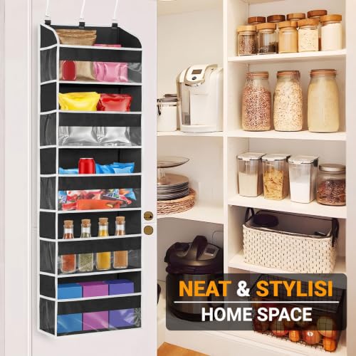 Over The Door Organizer-5 Layers Large Pockets, Heavy Duty Door - Image 5