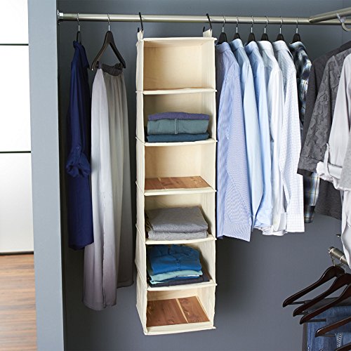 Household Essentials Cedarline 6‑Shelf Hanging Closet - Image 3