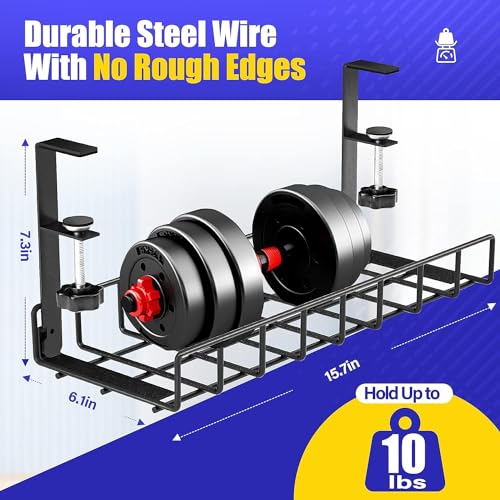 Under Desk Cable Management Tray, Xpatee Upgraded Wire - Image 6