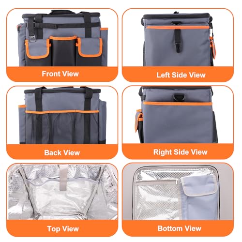 Large BBQ Grill Caddy with Paper Towel Holder | Home Organization - Image 4