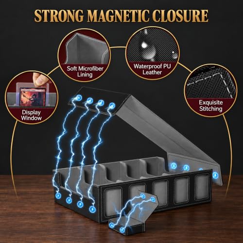 Kabinka 5 Row 3900+ Trading Card Storage Box | Home Organization - Image 5