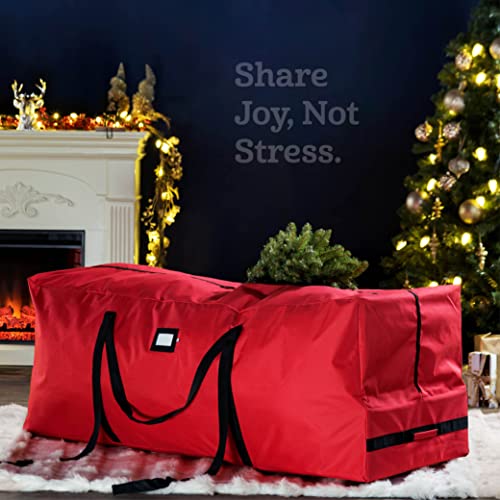 ZOBER 600D Oxford Fabric Rolling Christmas Tree Storage - Image 4