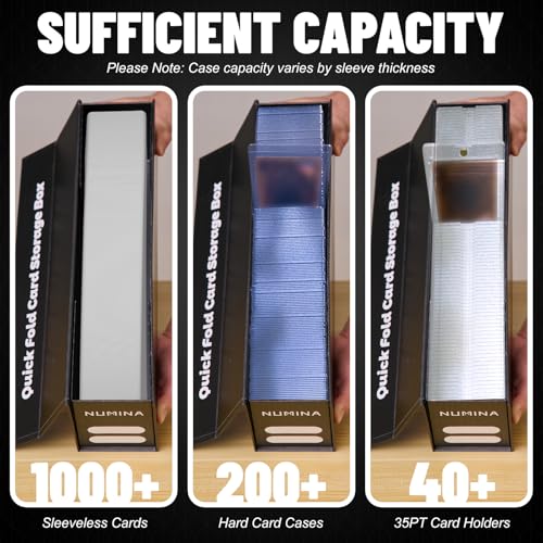 NUMINA 2 Pack Card Storage Boxes with Magnetic Flip-Top - Image 4