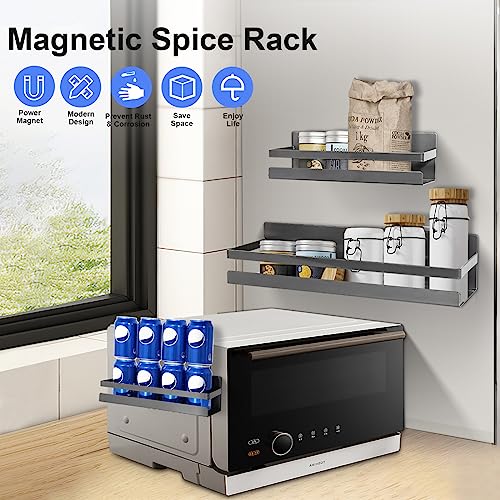 Uten Magnetic Spice Rack for Refrigerator 2 Pack, Kitchen - Image 5