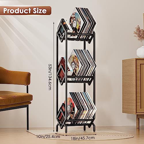 Vinyl Record Storage Rack, Record Holder 260-280 LP - Image 3