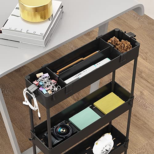 SPACELEAD Slim Storage Cart 4 Tier,Bathroom Organize | All Products - Image 3