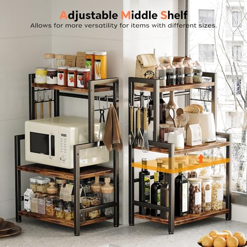 Kitchen Countertop Organizer,3 Tier Large Spice Rack Organizer - Image 3