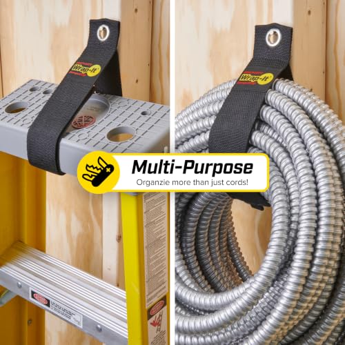 Heavy-Duty Wrap-It Storage Straps, 28-inch (2 Pack) - Image 6