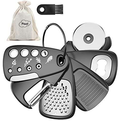 Pisol Kitchen Unique Gadgets Set 6 Pieces, Space Saving - Image 2